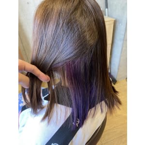 ◎バイオレット◎インナーカラー