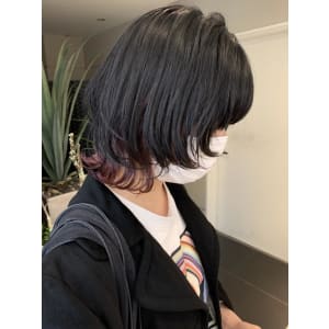 naomi hair / こだわりマッシュウルフ
