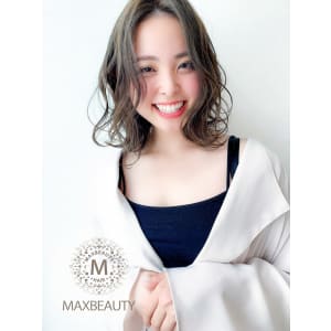 [MAXBEAUTY]ナチュラルゆるフワパーマロブヘアー☆