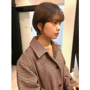 【表参道sheta/中澤】大人可愛い丸みショート