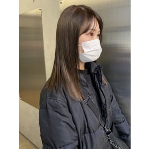 切りっぱなしカット