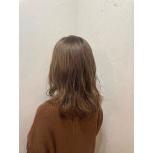 【reir下北沢】*シフォンミディ+ハニーベージュ*