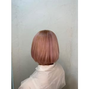 【reir下北沢】*ミニボブ+モーヴピンク*