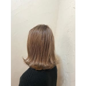 【reir下北沢】*ノームコアボブ+ブロンドベージュ*