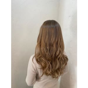 【reir下北沢】*ニュアンスカール+ハニーベージュ*