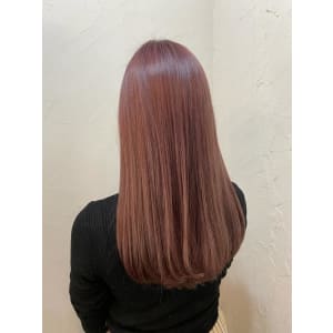 【reir下北沢】*うるツヤロング+カシスブラウン*