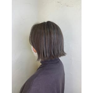 【reir下北沢】*ぱつっとボブ+ダークアッシュ*