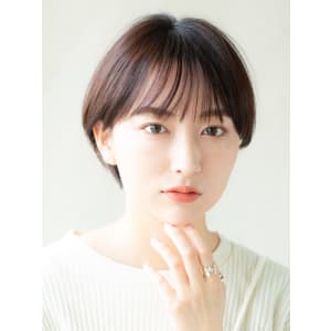 【表参道sheta/堅田】簡単スタイリング大人丸みショート