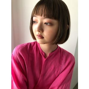 【表参道sheta/中澤】大人可愛いボブ