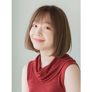【表参道sheta/堅田祐介】柔らか大人ボブはベージュが◎