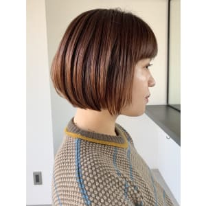 【sheta/堅田】30,40,50代大人の女性に人気のボブ