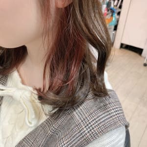 【MALUNA 嵐】イヤリングカラー × スモーキーピンク - HAIR MAKE MALUNA 大通店【マルナ】掲載中