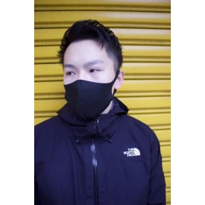 束感ツーブロックスタイル