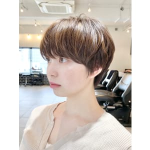 【sheta/堅田祐介】大人かわいい小顔丸みショート
