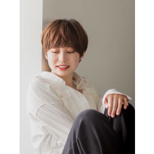 【表参道sheta/堅田】柔らかい質感の丸みベリーショート