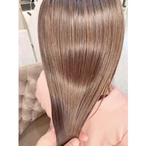 ラベンダーベージュ×髪質改善トリートメント【クスダ】