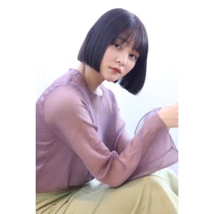【マルシェスズハタコウヘイ】髪質改善　イルミナ　前下がりボブ