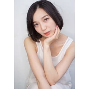 Rumor×【黒髪グレージュ】エアリー暗髪カラー
