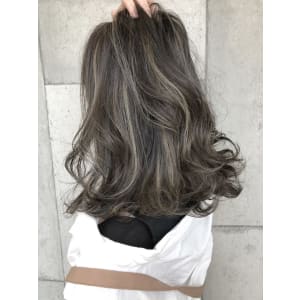 Rumor×外国人3Dハイライトカラー【フォギーグレージュ】