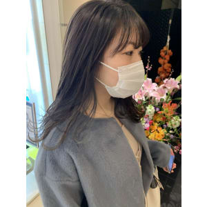 naomi hair / 春先取りカーキベージュ