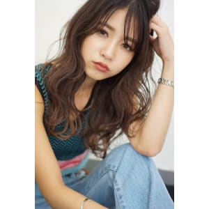 Rumor×A/W外国人ハイライトカラー【ルビーグレージュ】
