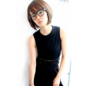Rumor×大人女子の美シルエット『ナチュラルショートボブ』