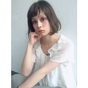 Rumor#『ハニーヘア』マットグレージュカラー
