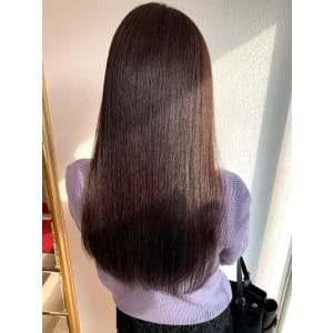 美髪ストレートロング