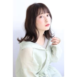 【lagoon 田辺佳菜】ボブルフ×エアリーミディ