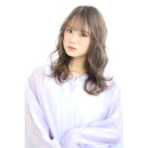 【阿部春菜】人気☆イルミナカラー×ゆるふわウェーブ