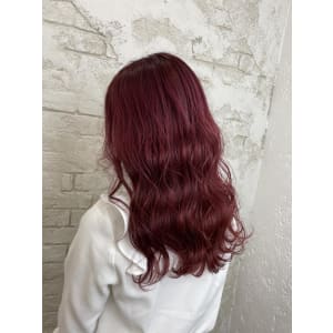 愛されヘア！チェリーレッド◎！【池袋美容室】