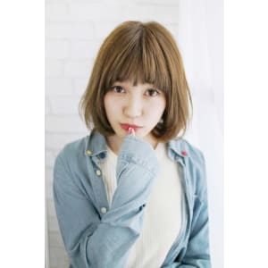 20代30代40代　大人ガーリー・ナチュラルボブ【堅田】