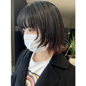 naomi hair / マッシュウルフカット