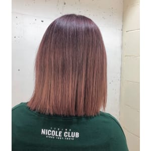 ハイトーンカラー×ピンクベージュ - Lourdes hair design【ルルドヘアーデザイン】掲載中