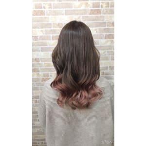 裾カラーペールピンク【mertie 錦糸町】