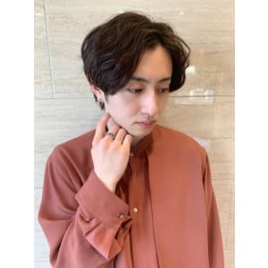 無造作メンズパーマ☆深井みさき☆