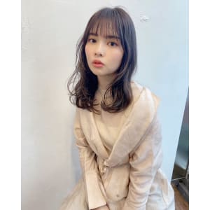 小顔ワンカール韓国ミディ