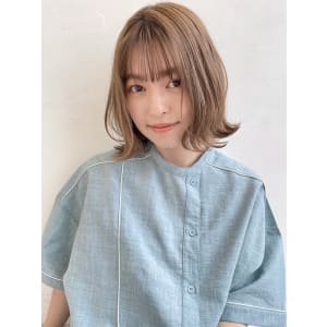 大人カジュアルくびれボブ