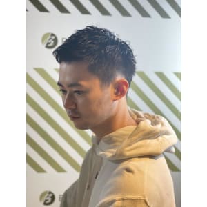 ヒートカールパーマスタイル【BARBER-BAR】