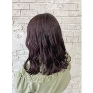 カシスヴァイオレットラベンダー黒髪卒業7057
