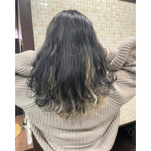 ★インナーベージュカラー×ダークグレージュ★
