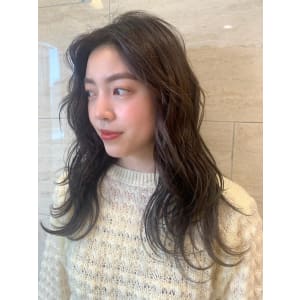 透明感グレージュ☆深井みさき☆