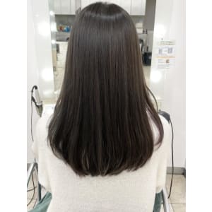 【池袋Euphoria/三田】グレージュ艶ふわロング