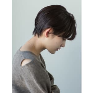 【sheta/堅田】長め前髪でも柔らかい丸みマッシュショート