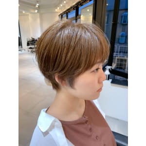 【表参道sheta/堅田】簡単ふんわり前髪美人ベリーショート