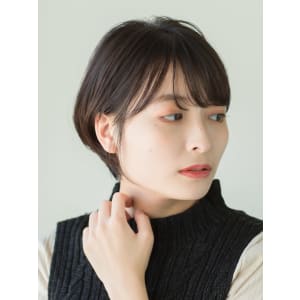 【表参道sheta/堅田】耳かけも◎前下がり小顔大人ショート