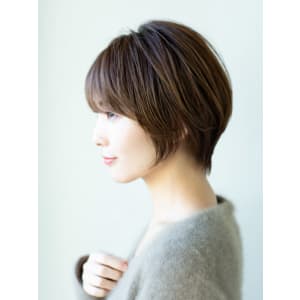 【sheta/堅田祐介】大人かわいいまるみ黒髪ベリーショート