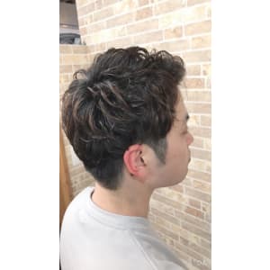 メンズツーブロックパーマ【メンズ　錦糸町】
