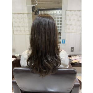 美髪イルミナカラー　グレージュ