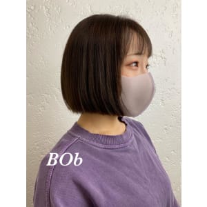 切りっぱなしボブ、ボブ、ボブヘア